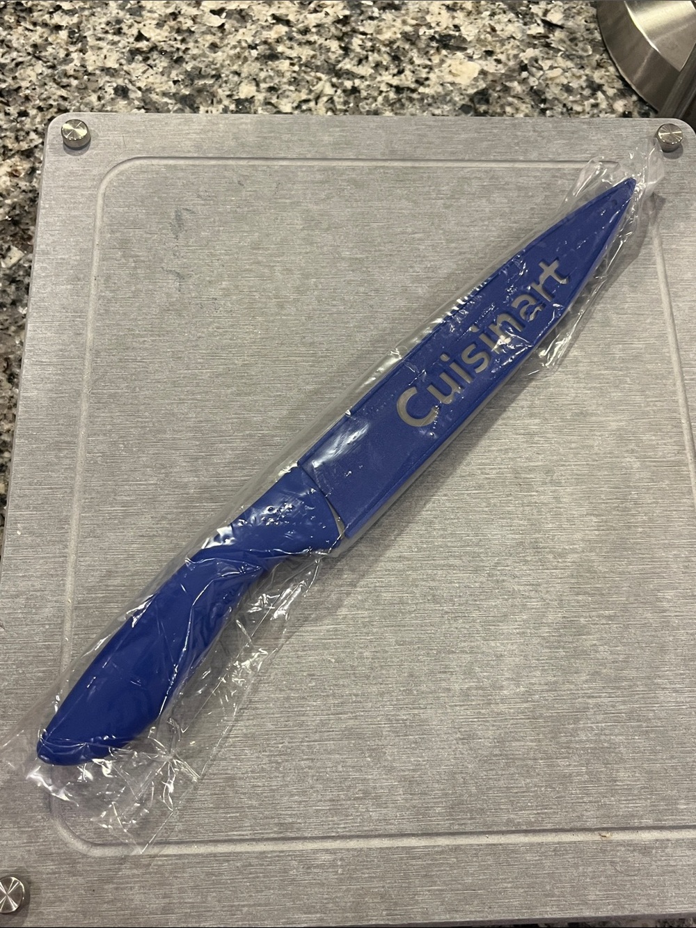 Cuisinart 8” Slicing Knife new x 1 blue With Guard